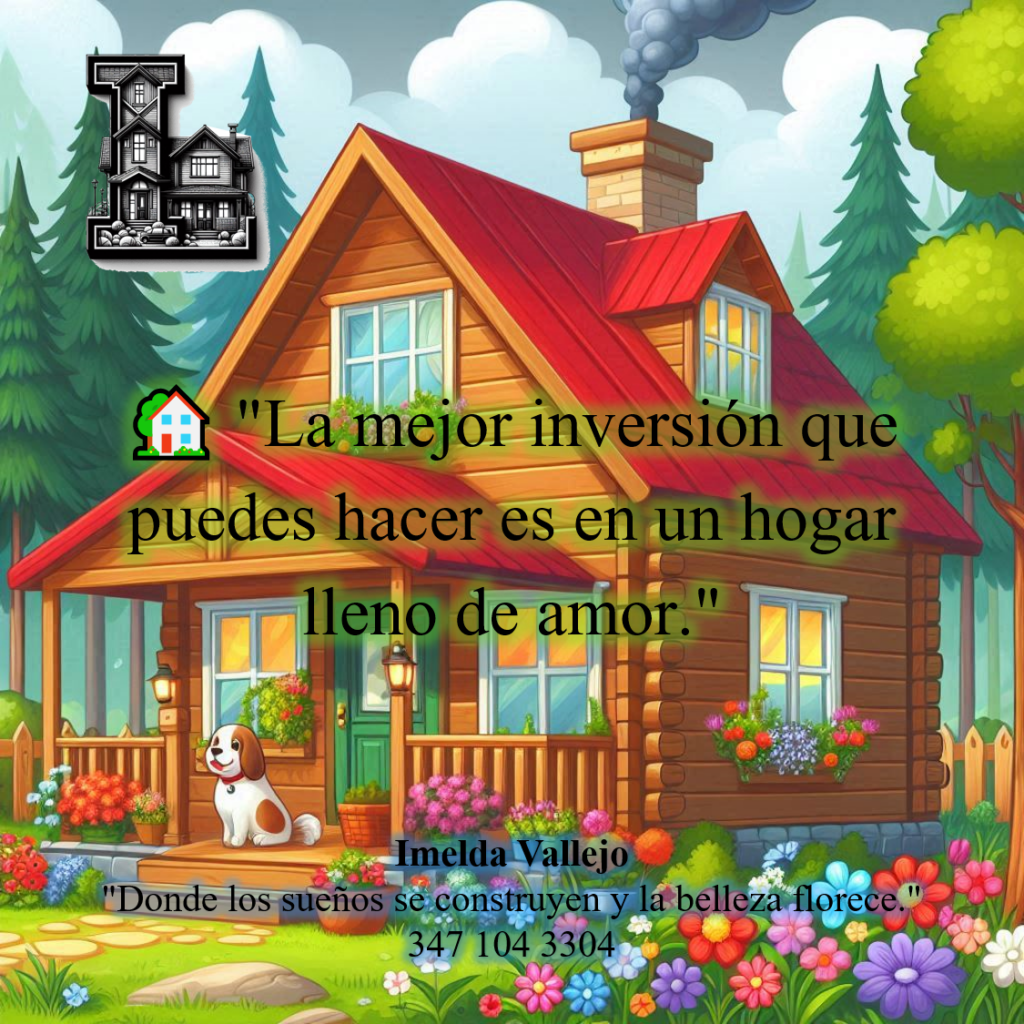 Imelda Vallejo 
Bienes raíces
Terrenos
Casas en venta
belleza
cuidado de la piel y el cabello 
crianza 
familia
